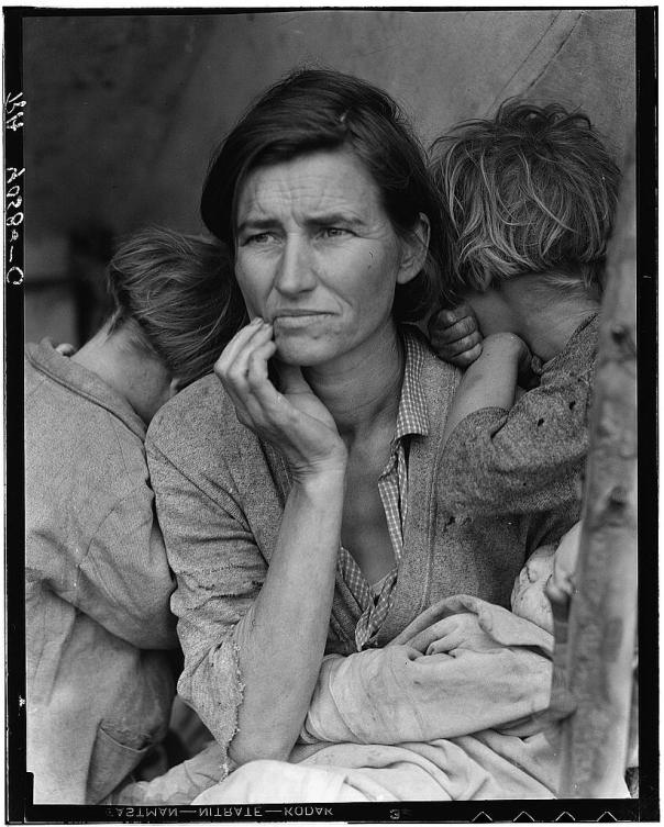 la mère migrante Dorothea Lange