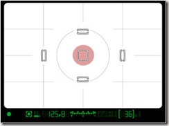 spot metering mesure Spot collimateur central